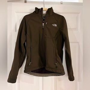 The North Face Apex Bionic Jacket Womens medium Brown Outdoor Full Zip​